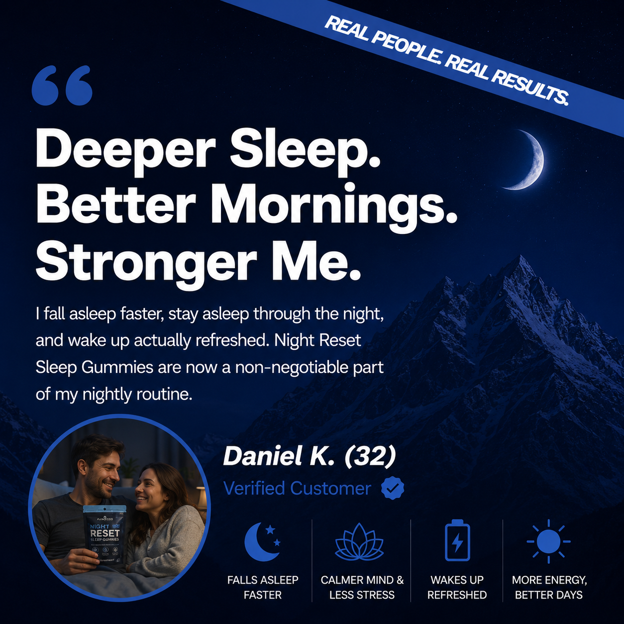 Planetized® Night Reset Sleep Gummies